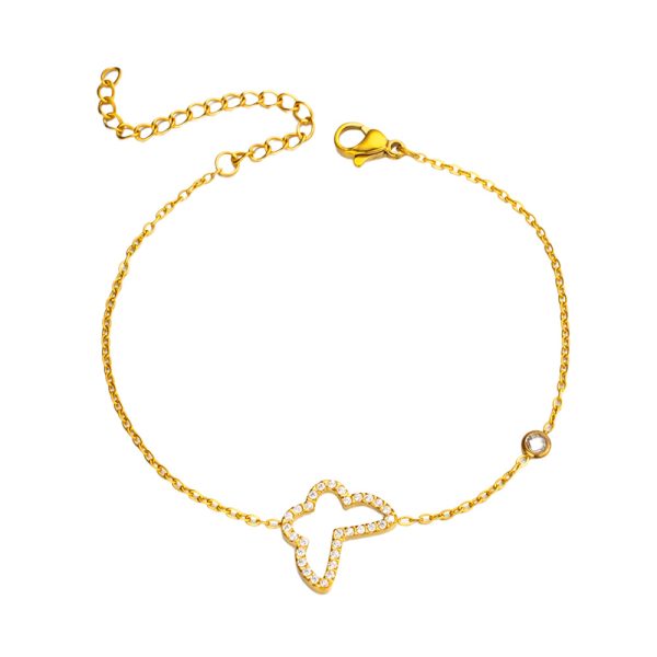 O1CN01wOBsAw25wje8AS4ED_3529117591-0-cib.jpg Stainless Steel Clover Butterfly Bracelet 1002115674776