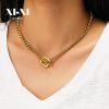 O1CN01wOMtLT25wjbpDf7Zy_3529117591-0-cib.jpg Stainless Steel OT Buckle Necklace 825554985960