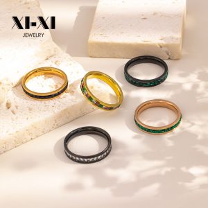 Stainless Steel Zirconia Ring 647300882818