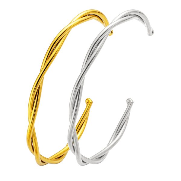 O1CN01wR9JHA25wje64y5TX_3529117591-0-cib.jpg Stainless Steel Open C Bangle 1001329302446