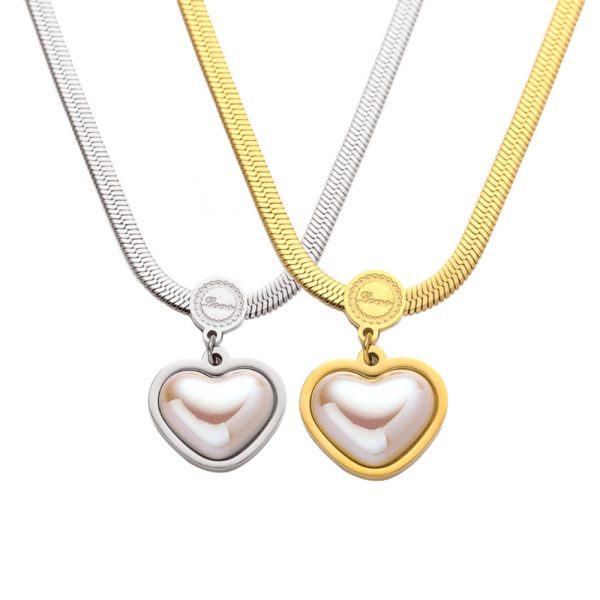 O1CN01wSHACW25wjVSJan5o_3529117591-0-cib.jpg Stainless Steel Heart Necklace 813823508920