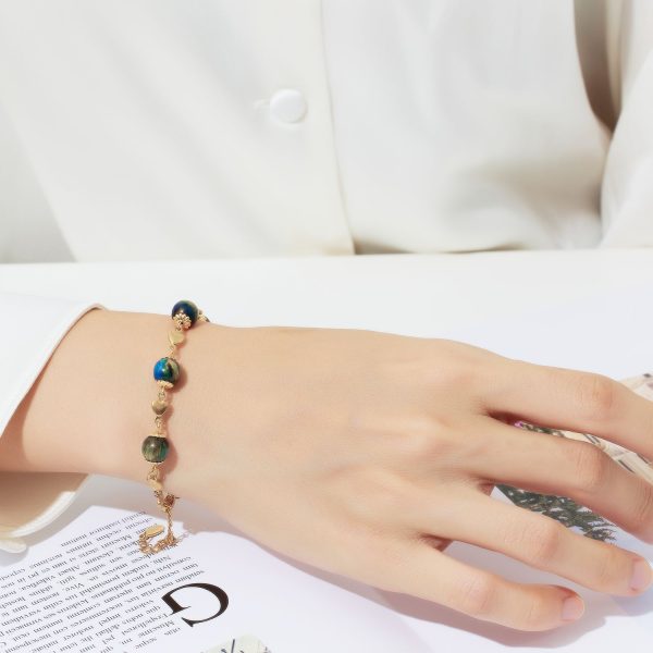 O1CN01wSZEQj25wjO5PK3lx_3529117591-0-cib.jpg Stainless Steel Beaded Tassel Bracelet 725272010669