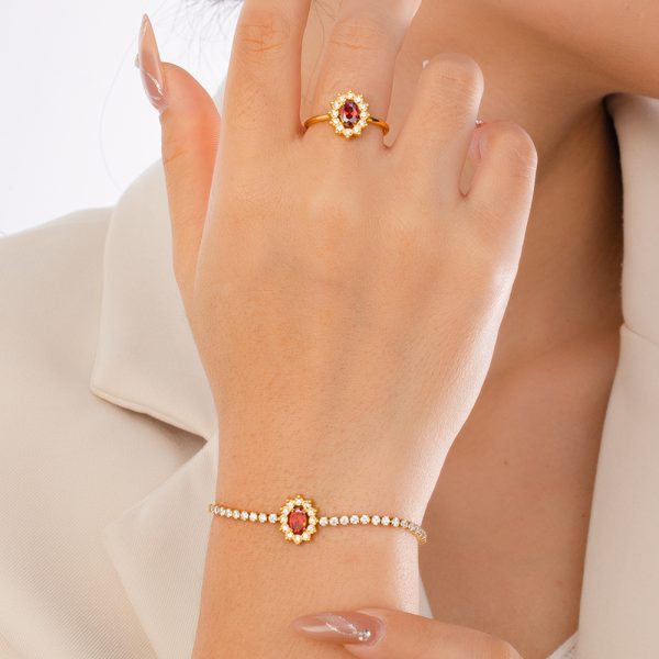 O1CN01wVoRYd25wjfykVuBc_3529117591-0-cib.jpg Stainless Steel Zirconia Bracelet Set 1053004320509