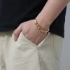O1CN01whHsHA25wjbbasWob_3529117591-0-cib.jpg Stainless Steel Plum Blossom Bangle 649584568930