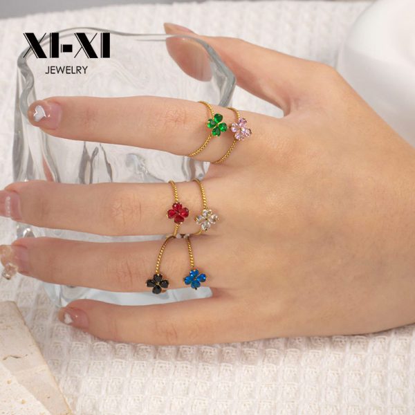 O1CN01wlOCDW25wjbqBdqfY_3529117591-0-cib.jpg Stainless Steel Flower Ring 894549139594