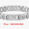 O1CN01wuPc8T1WcZcTEynZU_939342809-0-cib.jpg 跨境爆款鳄鱼纹钛钢手链男女士时尚个性潮酷欧美风可调节表带手饰