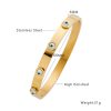 O1CN01wvlOyY25wjLlG8QRk_3529117591-0-cib.jpg Stainless Steel Evil Eye Rhinestone Bangle 704229133513