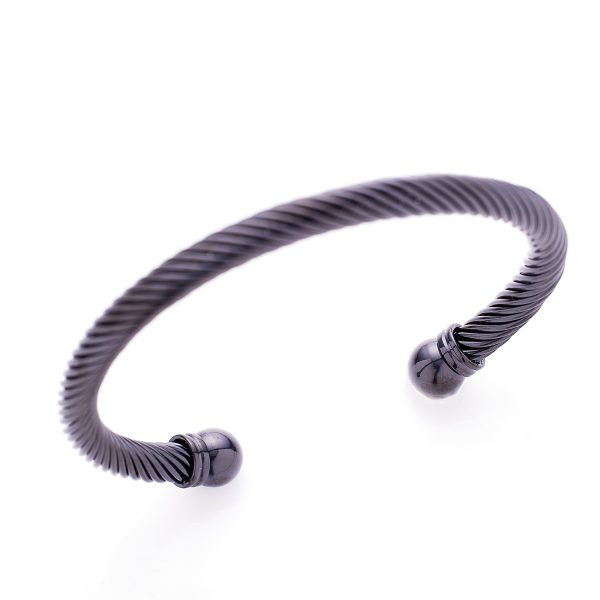 O1CN01wxc2aP25wjJLkAy7q_3529117591-0-cib.jpg Stainless Steel Cable Open Bangle 682006941759