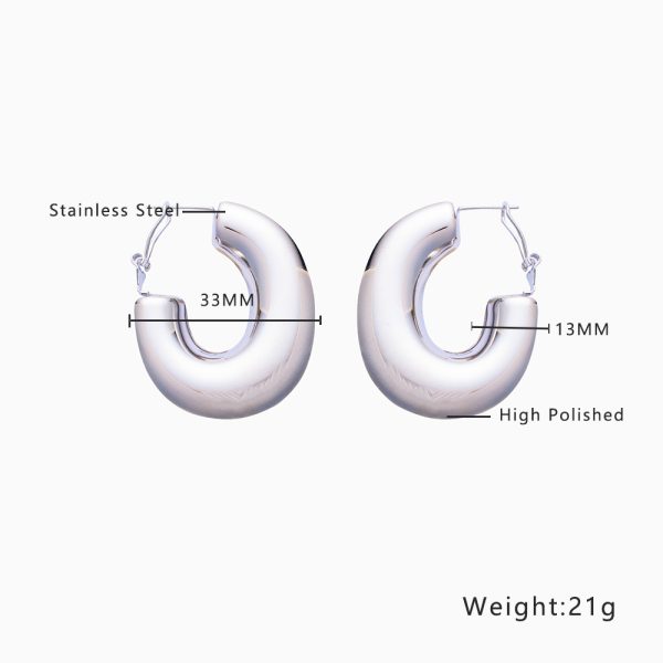 O1CN01wxyVXz25wjS97xtUZ_3529117591-0-cib.jpg Stainless Steel Triple Layer Earrings 761898625006