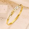 O1CN01x0BoDG25wjfwifTv1_3529117591-0-cib.jpg Stainless Steel Enamel Hollow Bangle 1052548804091