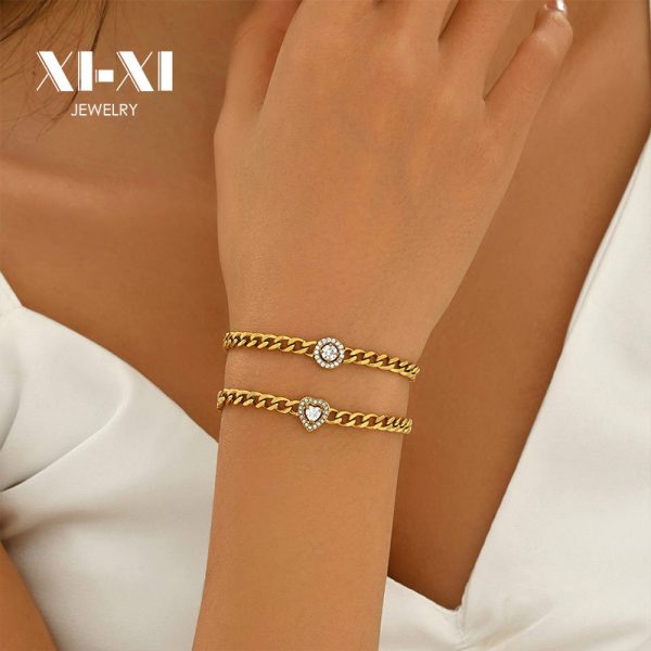 O1CN01x4HqDe25wjbpQLHBI_3529117591-0-cib.jpg Stainless Steel Single Stone Cuban Bracelet 919771552727