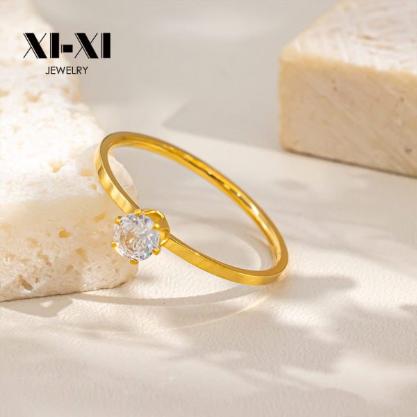 O1CN01xBah5725wjbszvrsj_3529117591-0-cib.jpg Stainless Steel Slim Zirconia Ring 657245154443