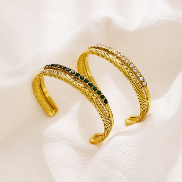 O1CN01xFSx3h25wjPjsYf5v_3529117591-0-cib.jpg Stainless Steel Pearl Open Bangle 740164298659