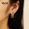 O1CN01xhugnP25wjbm0pvMO_3529117591-0-cib.jpg Stainless Steel Layered Hoop Earrings 771451246731