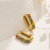 O1CN01xxLuS225wjUekNUY8_3529117591-0-cib.jpg Stainless Steel Gemstone Hoop Earrings 797019795894