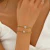 O1CN01xyPfB225wjbCe7UXA_3529117591-0-cib.jpg Stainless Steel Zirconia Heart Bracelet 937957005138