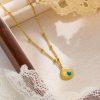 O1CN01y7tdZy25wjRTY1xZF_3529117591-0-cib.jpg Stainless Steel Enamel Heart Necklace 755219394918