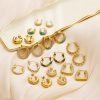 O1CN01y8tWp125wjNxop5Ti_3529117591-0-cib-3.jpg Stainless Steel Rhinestone Crescent Earrings 724369464612