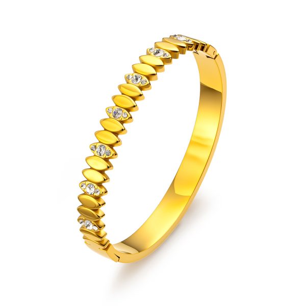 O1CN01yDufew25wjc8eoHJK_3529117591-0-cib.jpg Stainless Steel Teardrop Bangle 959471602070