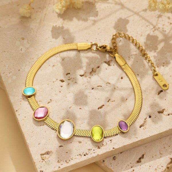 O1CN01yLVodb25wjUjVyi5U_3529117591-0-cib.jpg Stainless Steel Zirconia Bracelet 798243295516