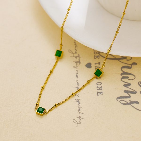O1CN01yN1Czk25wjQfN8ywi_3529117591-0-cib.jpg Stainless Steel Square Zirconia Necklace 747514763647