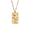 O1CN01yO908Q25wjNwI5TG2_3529117591-0-cib.jpg Stainless Steel Zirconia Square Necklace 725004177005