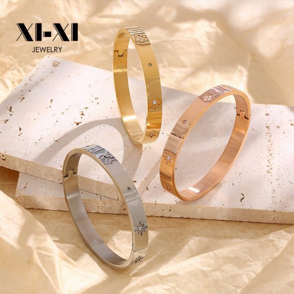 O1CN01yeIvCN25wjbluuG41_3529117591-0-cib.jpg Stainless Steel Star Bangle 649659474028