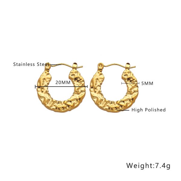 O1CN01yl9XFT25wjS5FSFZw_3529117591-0-cib.jpg Stainless Steel Triple Layer Earrings 761898625006