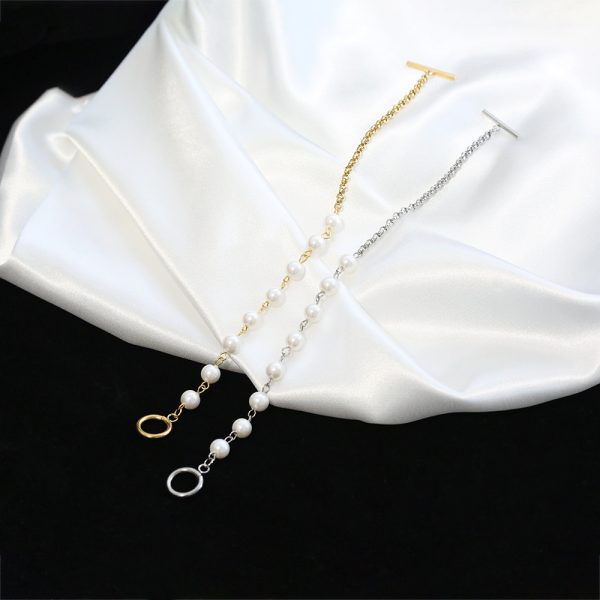 O1CN01zDenyg25wjDCJW91h_3529117591-0-cib.jpg Stainless Steel Pearl Splice Bracelet 644031079989