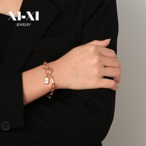 Stainless Steel Star Tag Bracelet 655447577896