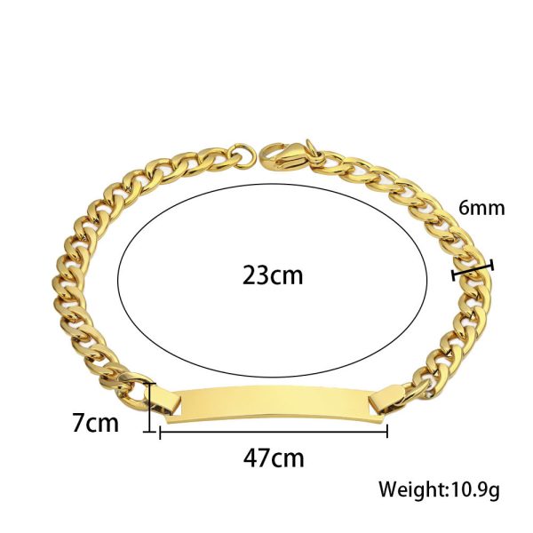 O1CN01zMpau025wjgszeWkF_3529117591-0-cib.jpg Stainless Steel Coin Charm Bracelet 1069161905658