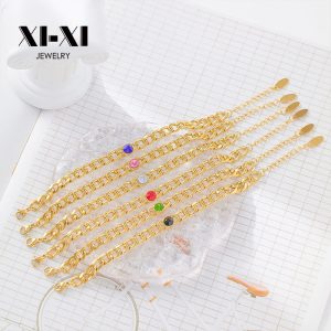 Stainless Steel Rhinestone Cuban Bracelet 725258634992